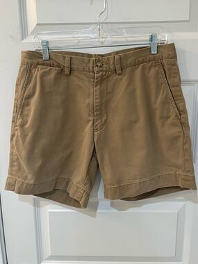 Polo Ralph Lauren Classic Fit 6”  Chino Shorts Men’s Size 32 Khaki Cotton Preppy